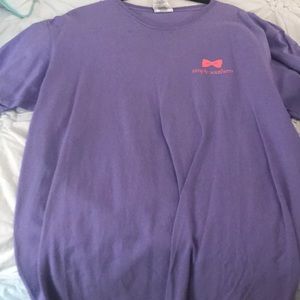 Purple(large) navy (medium)simply southern shirts